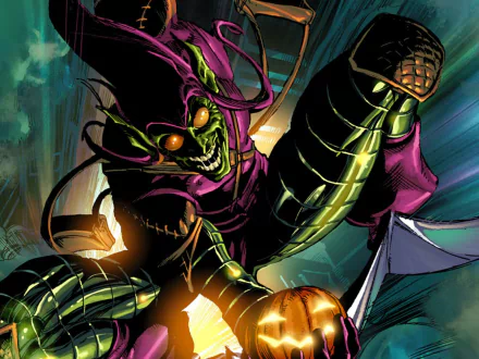 Comic Green Goblin HD Desktop Wallpaper | Background Image