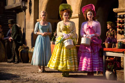 Lily James movie Cinderella (2015) HD Desktop Wallpaper | Background Image