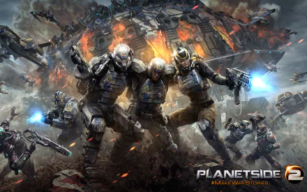 video game Planetside 2 HD Desktop Wallpaper | Background Image