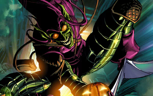 Comic Green Goblin HD Desktop Wallpaper | Background Image