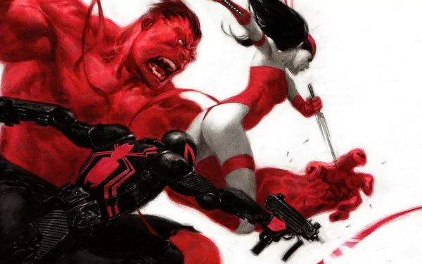 Comic Thunderbolts HD Desktop Wallpaper | Background Image