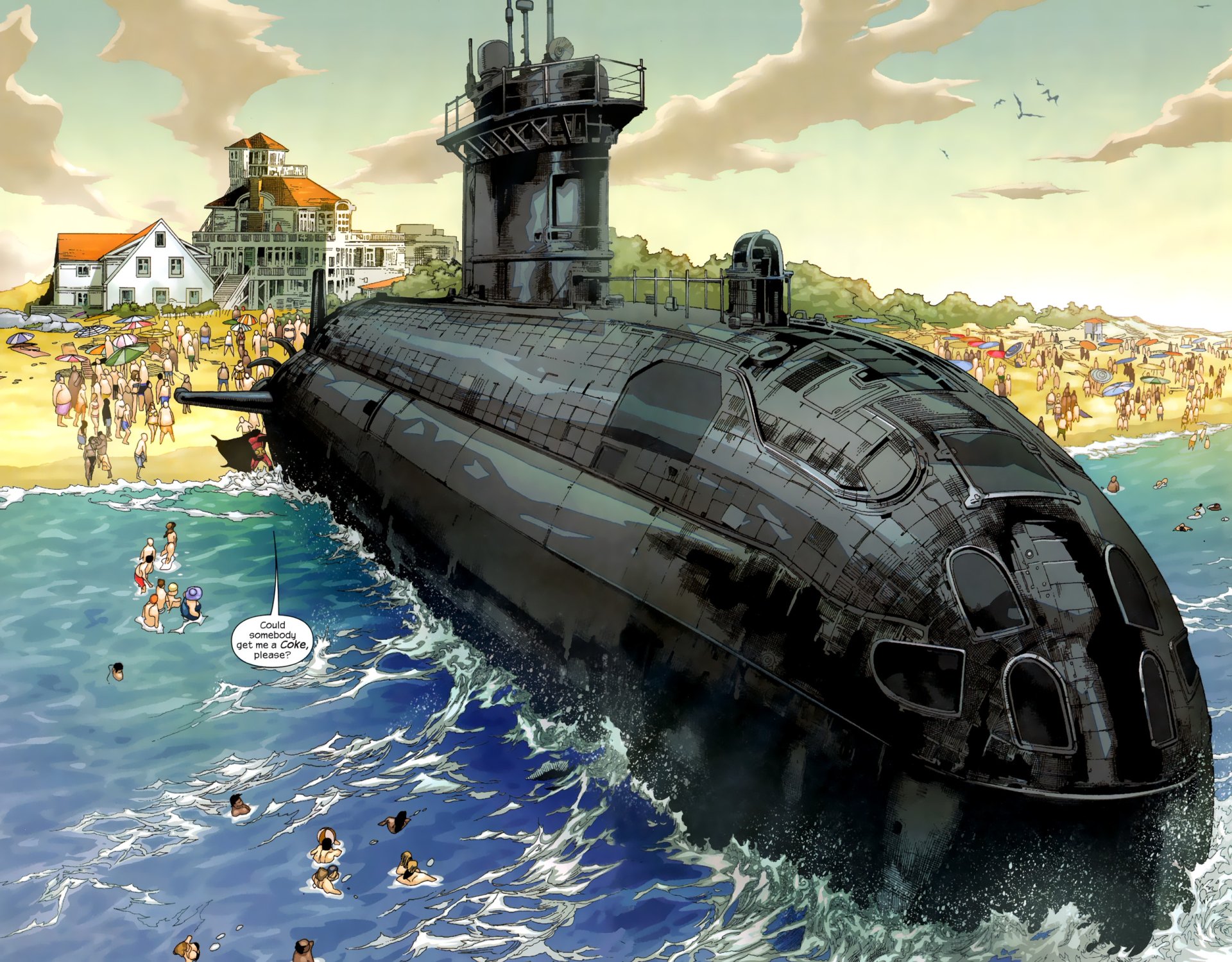 Download Comic Superior HD Wallpaper