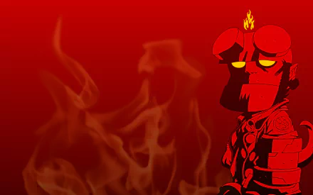 Comic Hellboy HD Desktop Wallpaper | Background Image