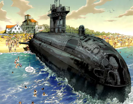 Comic Superior HD Desktop Wallpaper | Background Image