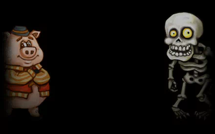 video game Adventurezator: When Pigs Fly HD Desktop Wallpaper | Background Image