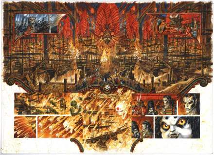 Comic Requiem: Chevalier Vampire HD Desktop Wallpaper | Background Image