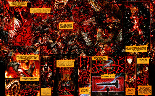 Comic Requiem: Chevalier Vampire HD Desktop Wallpaper | Background Image