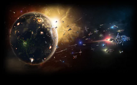 video game Battle Worlds: Kronos HD Desktop Wallpaper | Background Image