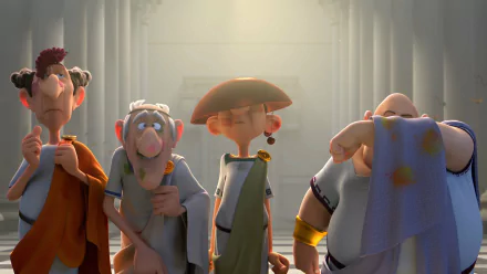 movie Asterix: The Land of the Gods HD Desktop Wallpaper | Background Image