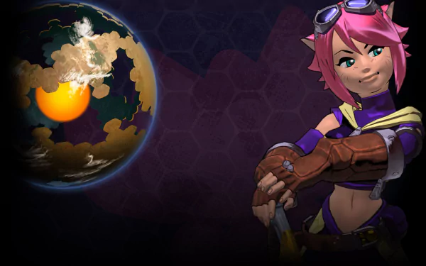 video game Blade Kitten HD Desktop Wallpaper | Background Image