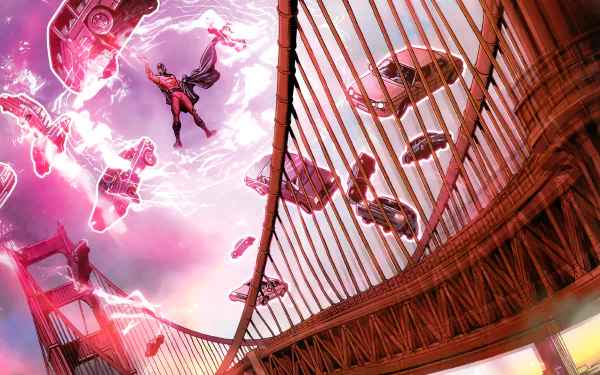 Comic Magneto (Marvel Comics) HD Desktop Wallpaper | Background Image