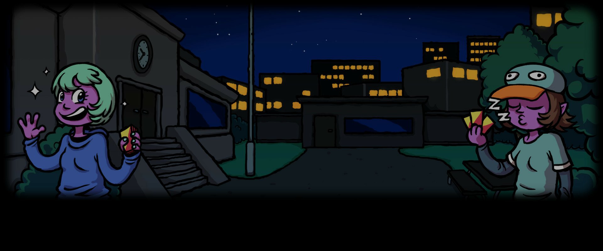 Download Video Game Card City Nights Wallpaper