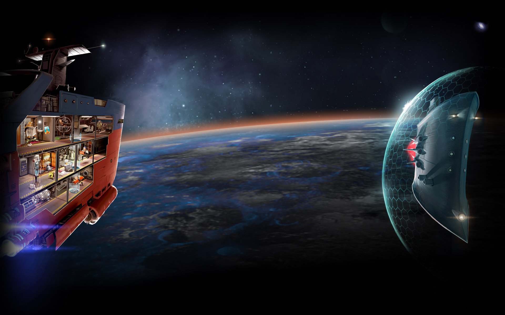 Download Video Game Cosmonautica HD Wallpaper