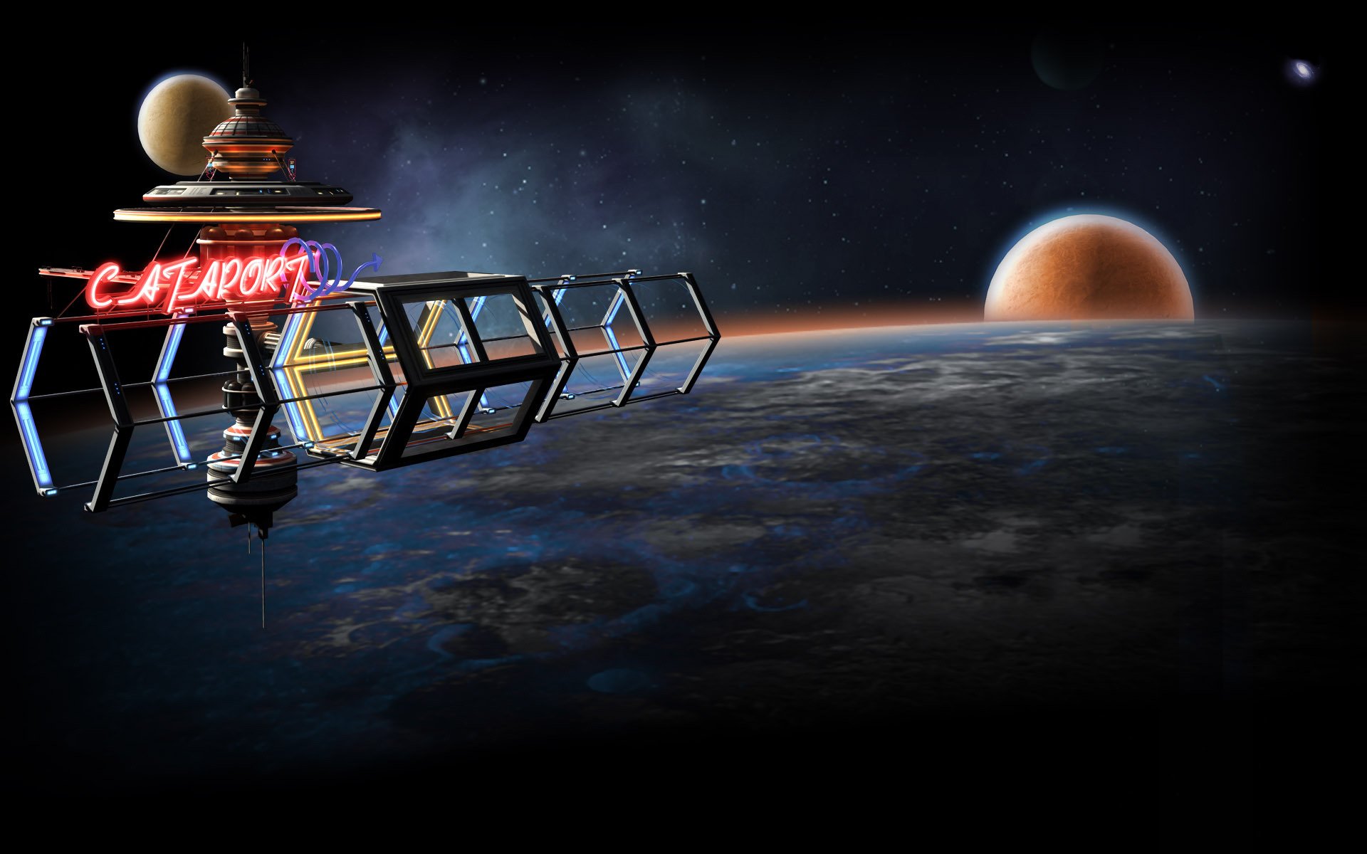 Download Video Game Cosmonautica HD Wallpaper