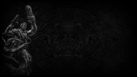 video game Chainsaw Warrior: Lords of the Night HD Desktop Wallpaper | Background Image
