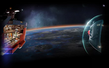 video game Cosmonautica HD Desktop Wallpaper | Background Image