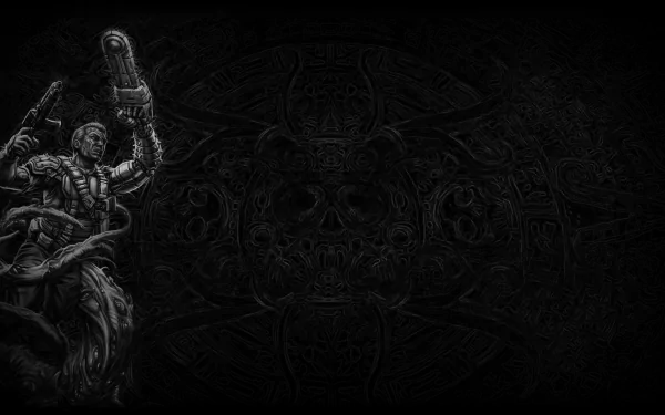 video game Chainsaw Warrior: Lords of the Night HD Desktop Wallpaper | Background Image