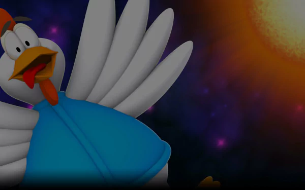 video game Chicken Invaders 3 HD Desktop Wallpaper | Background Image