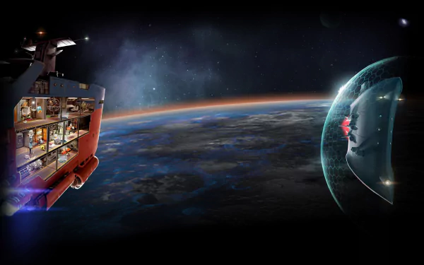 video game Cosmonautica HD Desktop Wallpaper | Background Image
