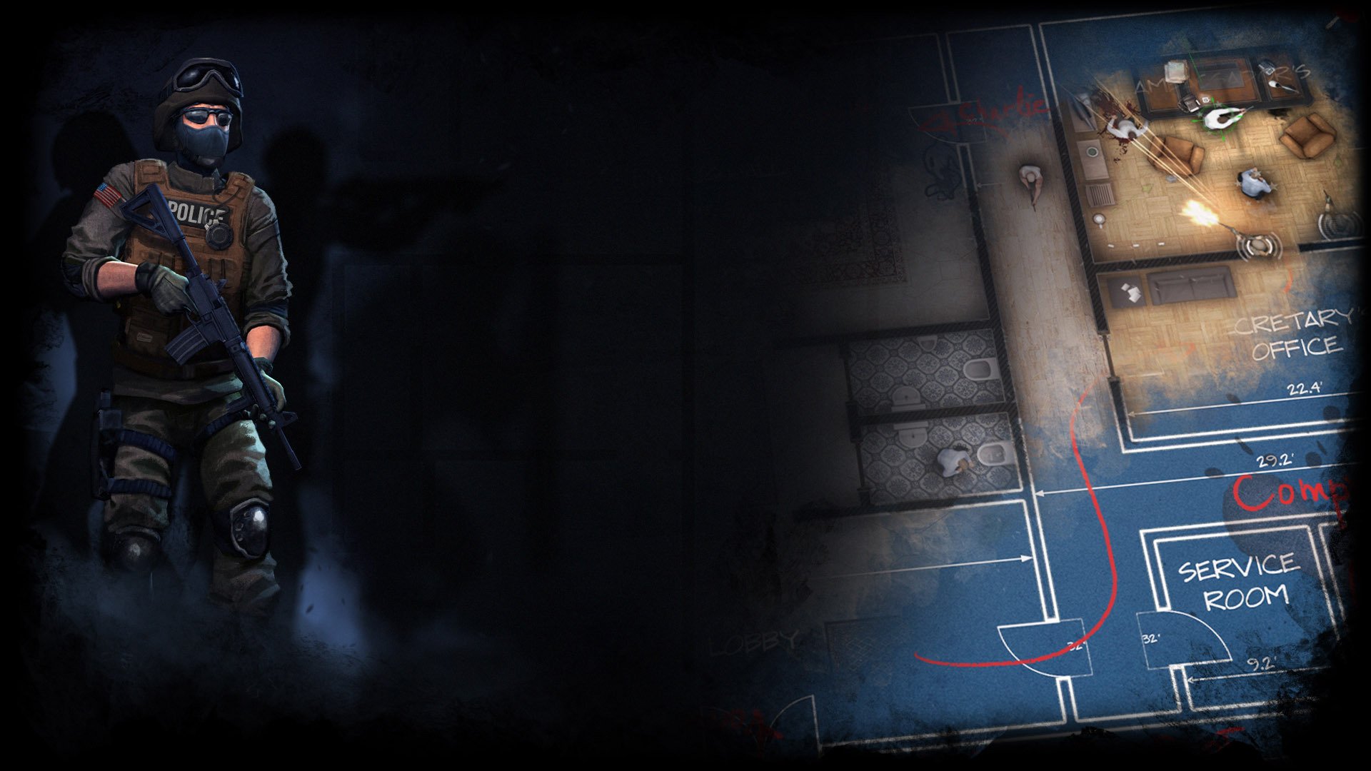 Download Video Game Door Kickers HD Wallpaper
