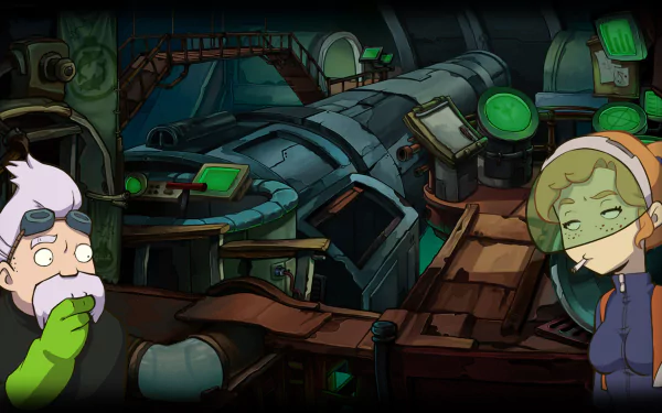 video game Deponia: The Complete Journey HD Desktop Wallpaper | Background Image