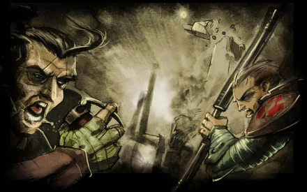 video game Fallen: A2P Protocol HD Desktop Wallpaper | Background Image