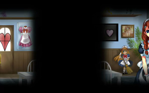 video game Fading Hearts HD Desktop Wallpaper | Background Image