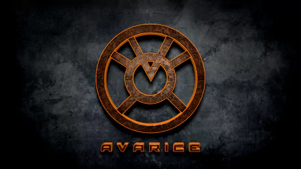 Comic orange lantern corps HD Desktop Wallpaper | Background Image