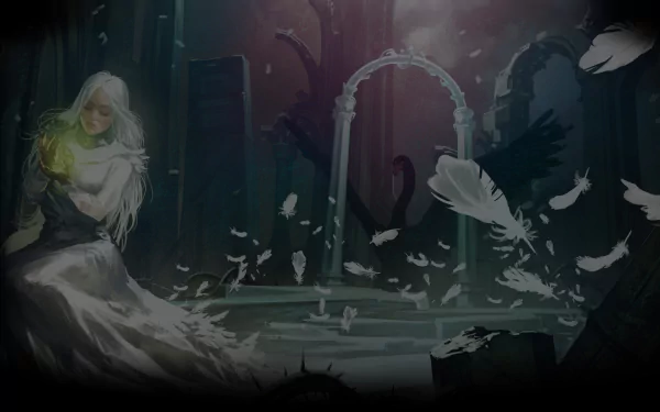 video game Grim Legends 2: Song of the Dark Swan HD Desktop Wallpaper | Background Image