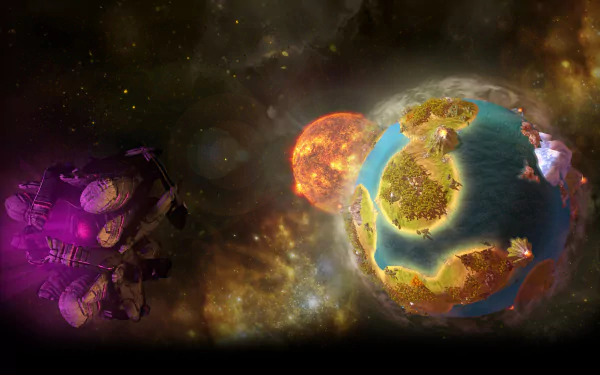 video game Imagine Earth HD Desktop Wallpaper | Background Image