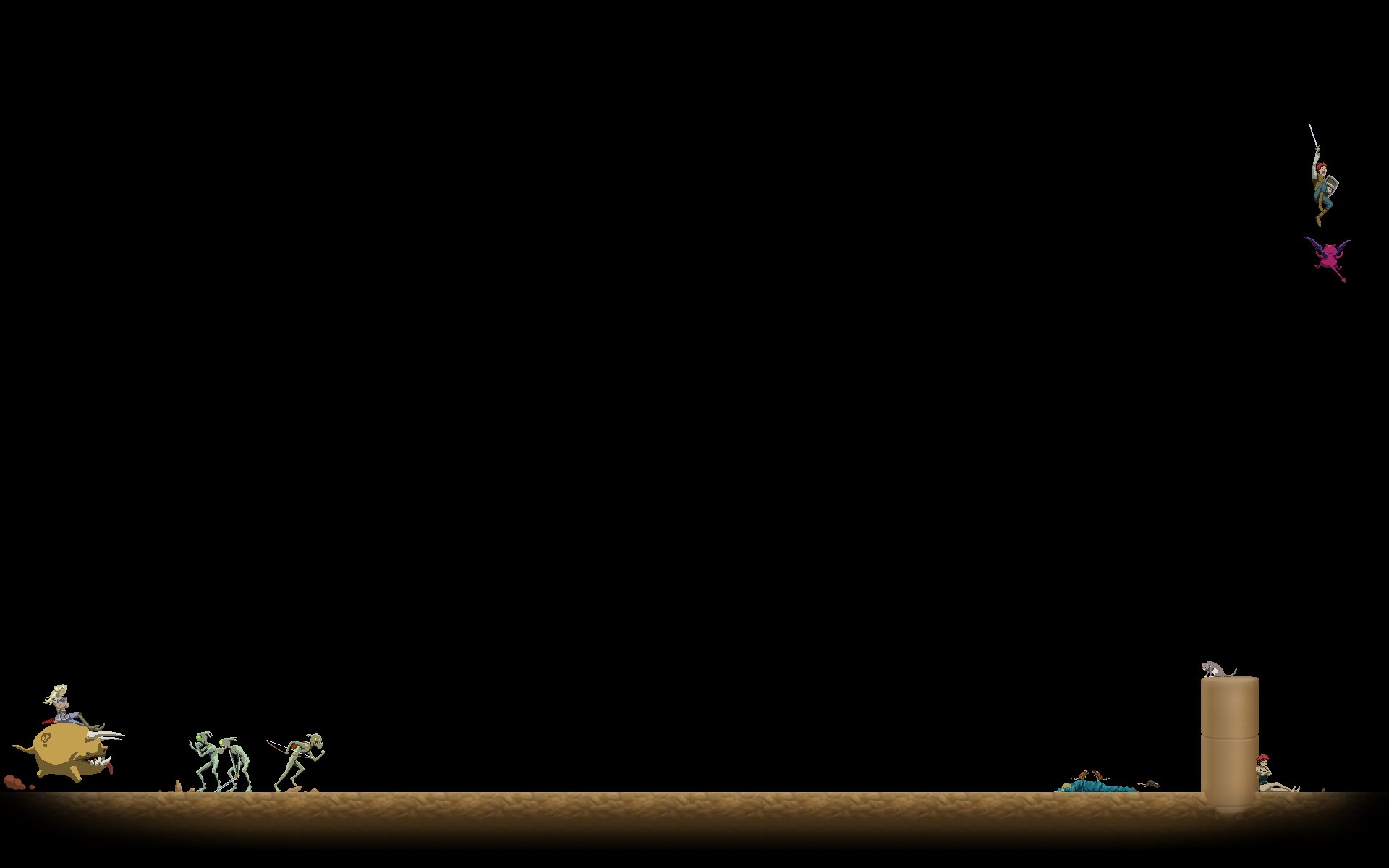 Download Video Game Magicians & Looters HD Wallpaper