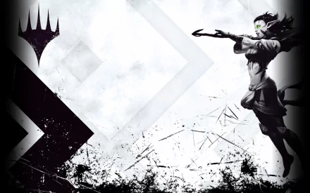 video game Magic 2015 Nissa Revane HD Desktop Wallpaper | Background Image