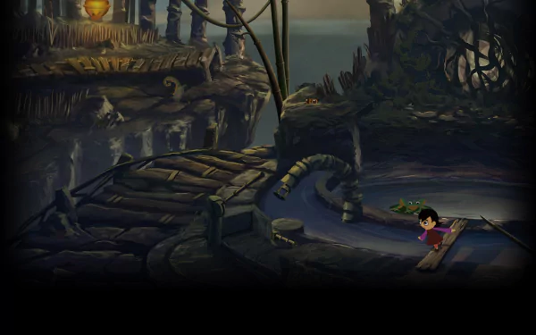 video game Lilly Looking Through HD Desktop Wallpaper | Background Image