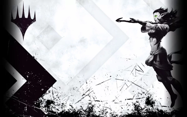 video game Magic 2015 Nissa Revane HD Desktop Wallpaper | Background Image