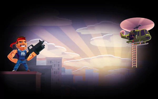 video game Major Mayhem HD Desktop Wallpaper | Background Image