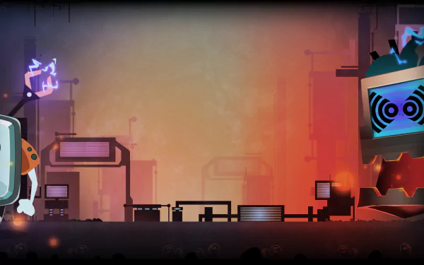 video game Mechanic Escape HD Desktop Wallpaper | Background Image