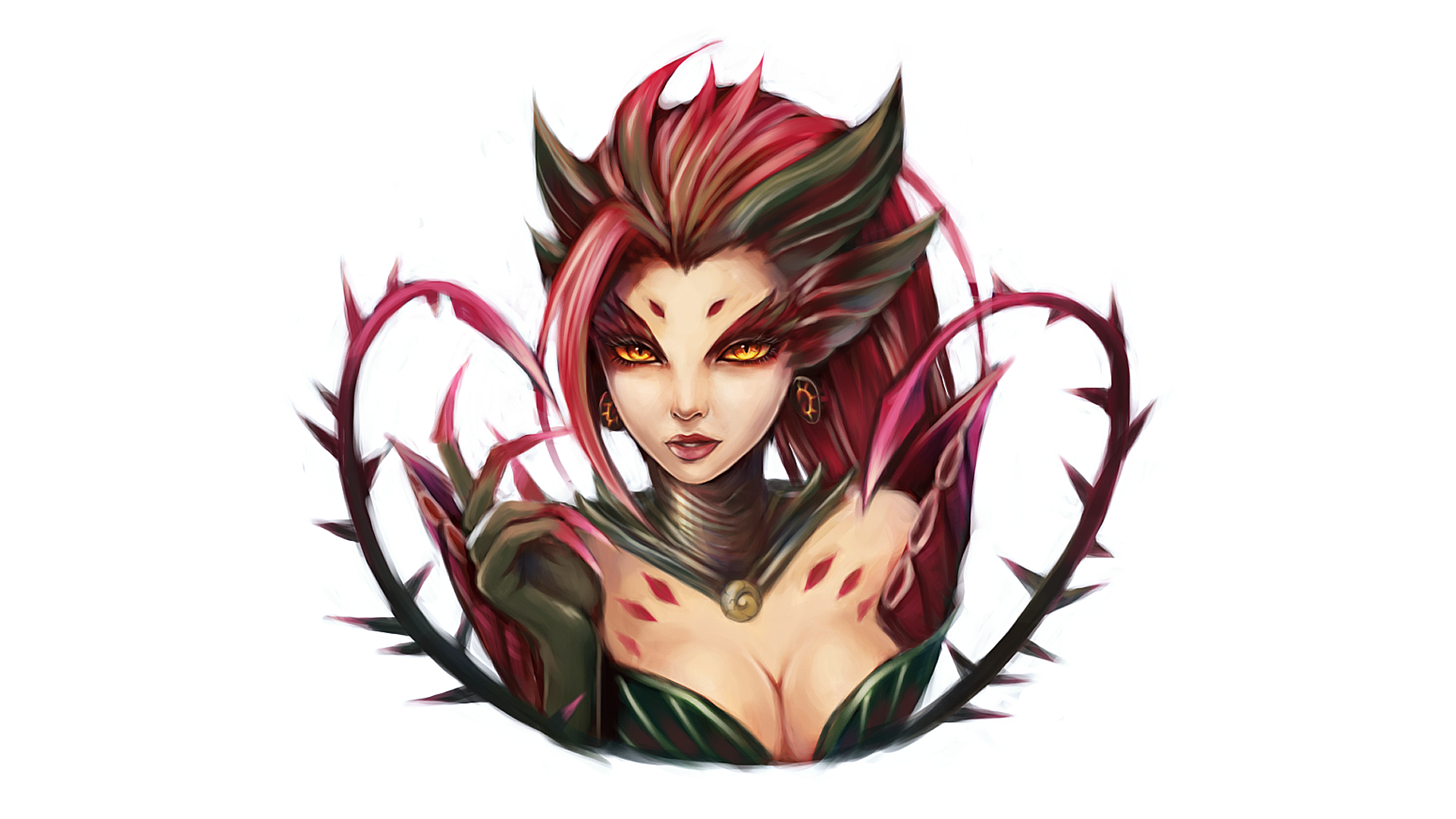 Download Zyra (League Of Legends) Video Game League Of Legends HD Wallpaper