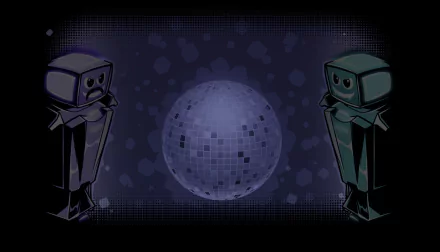 video game Robot Roller-Derby Disco Dodgeball HD Desktop Wallpaper | Background Image