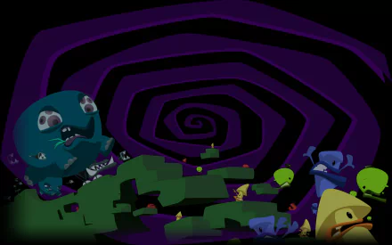 video game Schrödinger's Cat and the Raiders of the Lost Quark HD Desktop Wallpaper | Background Image
