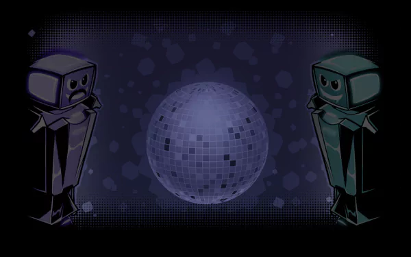 video game Robot Roller-Derby Disco Dodgeball HD Desktop Wallpaper | Background Image