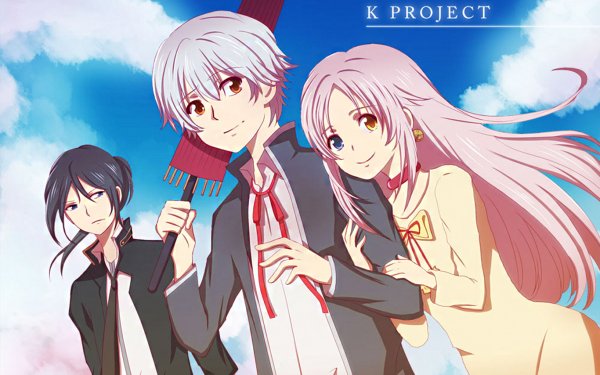 Anime K Project Yashiro Isana Neko Kuroh Yatogami HD Wallpaper | Background Image