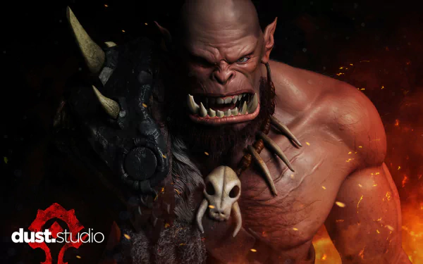 fantasy orc HD Desktop Wallpaper | Background Image