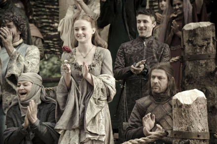 Sophie Turner Sansa Stark Sean Bean Eddard Stark Aidan Gillen Petyr Baelish TV Show Game Of Thrones HD Desktop Wallpaper | Background Image