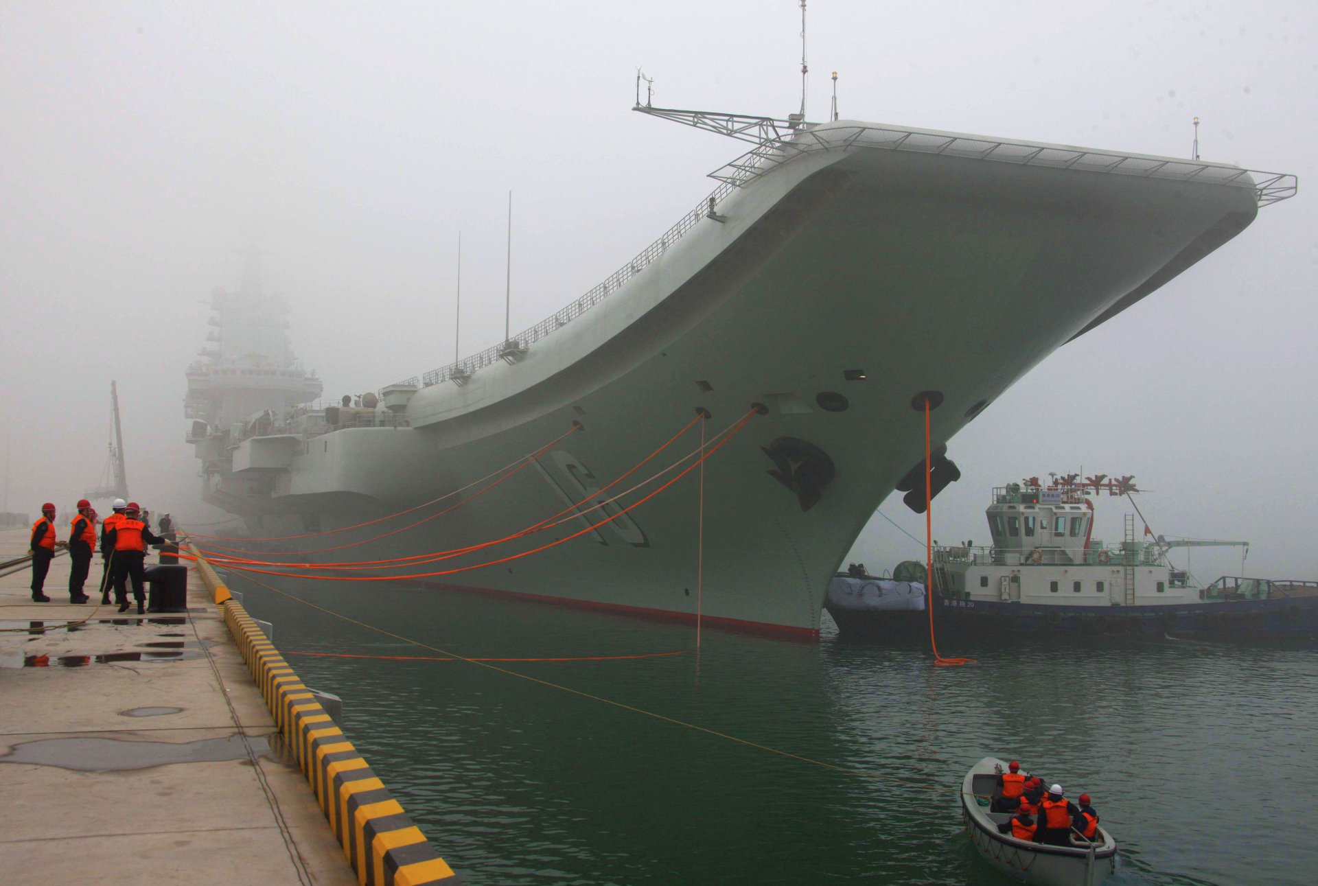 Download Aircraft Carrier Warship Military Chinese Aircraft Carrier Liaoning 4k Ultra HD Wallpaper