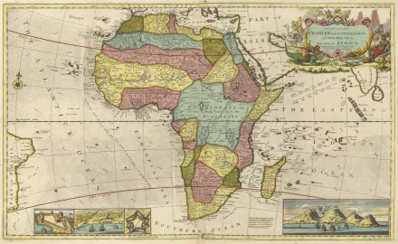 Africa vintage Misc map HD Desktop Wallpaper | Background Image