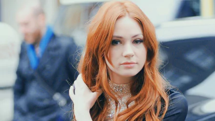 Celebrity Karen Gillan HD Desktop Wallpaper | Background Image