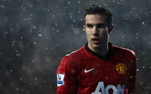 Robin van Persie Sports HD Desktop Wallpaper | Background Image