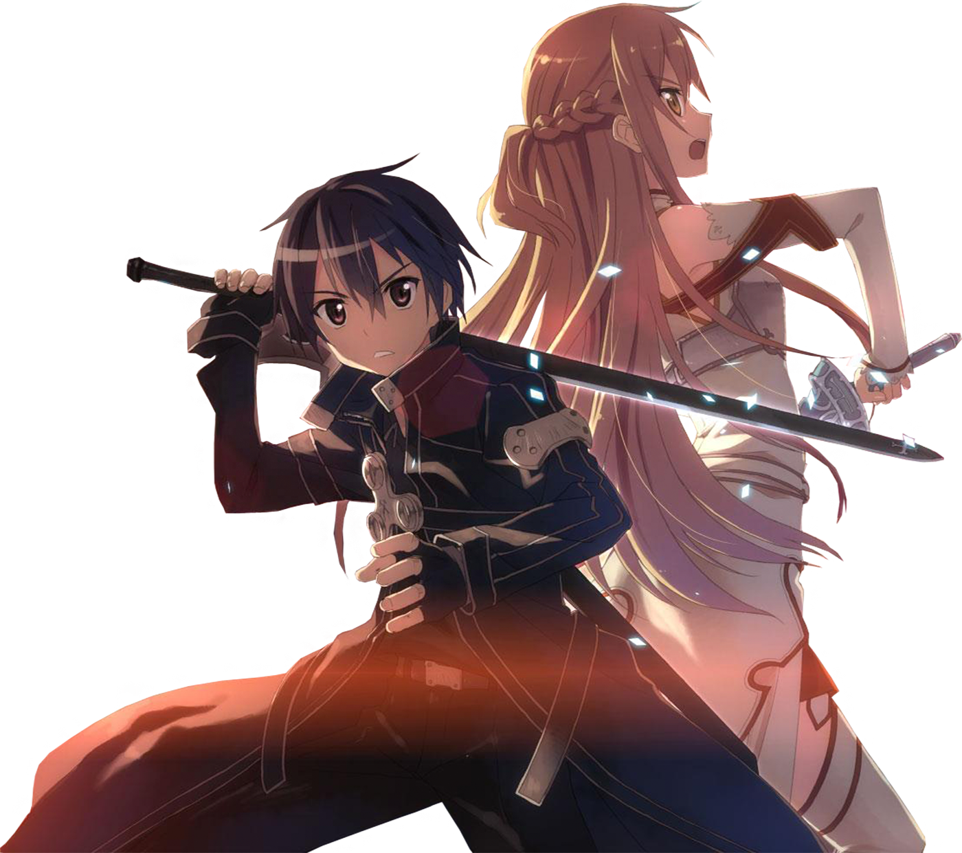 Download Asuna Yuuki Kirito Sword Art Online Anime Sword Art Online Wallpaper