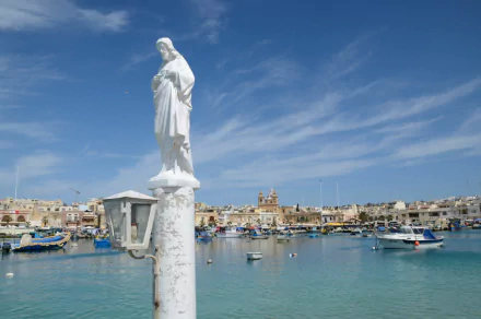 man made Marsaxlokk HD Desktop Wallpaper | Background Image