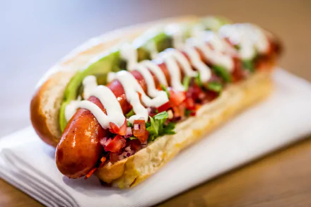 food hot dog HD Desktop Wallpaper | Background Image